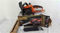 Black & Decker 20 volt lithium 10 inch chainsaw