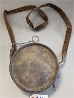 Early Wooden Canteen with Cork & Strap