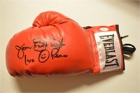 Buster Douglas Signed Boxing Glove JSA Authentic