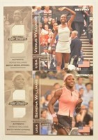 2003 Netpro Venus & Serena Williams Apparel Cards