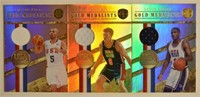Gold Standard Smith/Majerle/Kidd USA Jersey Cards