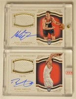 Treasures USA Griffin/Thompson Auto Jersey Cards