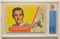 BVG Graded Authentic 1963-64 Topps Jacques Plante