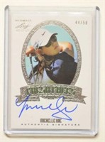 2012 Ultimate Leaf Golf Michelle Wie Signed Card