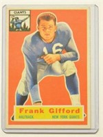 1956 Topps Frank Gifford Card #53