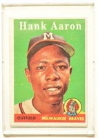 1958 Topps Hank Aaron Card #30
