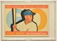 1960 Topps Ernie Banks All-Star Card #560