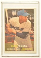 1957 Topps Ernie Banks Card #55