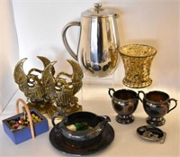 ASSORTED METAL WARE & MORE