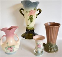 ASSORTED POTTERY VASES