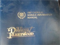 1987 Cadillac Service Manual