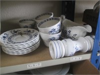 Classic Blue Nordic China By J& G Meakin