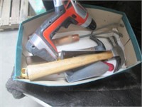 Cordless Drill, Hand Yard Tools, Hammer & More