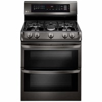 LG 6.9 cu. ft. Gas Double Oven Range Convection