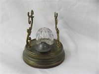 ANTIQUE INKWELL 5"T