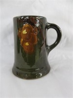 ANTIQUE OWENS POTTERY UTOPIAN MUG WITH HANDPAINTED