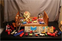 Vintage Doll Bed, MicroMachines, Lego & More