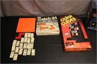 Vintage Color Cubes Game - Monster Truck