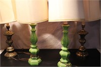 2 Pairs of Table Lamps