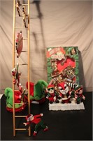 Christmas - Ladder with Elves & More