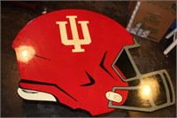IU Football Helmet Table that Swivels