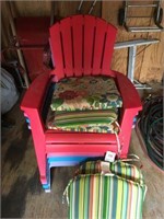4 Chairs w/cushions