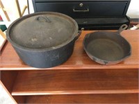 Bean Pot & Iron Pan