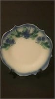 Handmade Pottery Plate Made In NB - Blueberries