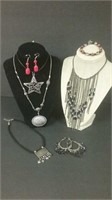 Unused Jewellery Lot Necklaces, Earrings &