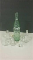 Old Coca-Cola Bottle & Other Various Bottles