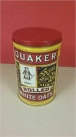 Old Quaker Rolled Oats Tin