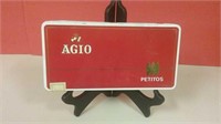 AGIO Old Tin Cigar Box