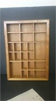 Knick Knack Shelving Unit With Door