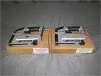 (Qty - 2) Porter Cable Pneumatic Crown Staplers-