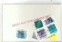 CANADIAN 1988 COMMEMORATIVE OLYMPIC STAMPS