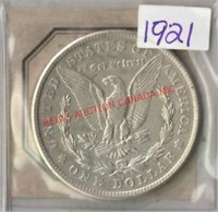 UNITED STATES 1921 MORGAN SILVER DOLLAR