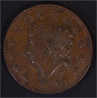 1820 LARGE CENT, SMALL DATE, BEAUTIFUL XF+
