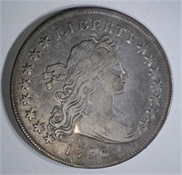 1796 BUST DOLLAR VF OLD CLEANING