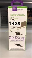Retractable Micro USB Charger