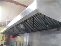 Large Overhead Fire Prevention Hood