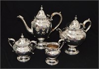 Vtg 5pcs Birks Regency Plate  Tea /  Coffee Set