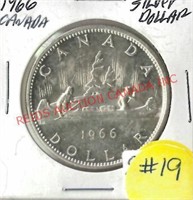 CANADIAN 1966 SILVER DOLLAR