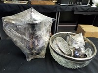 MISC. LOT OF SILVERPLATE ITEMS