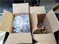 2 BOXES OF PULL KNOBS, DRESSER KNOBS