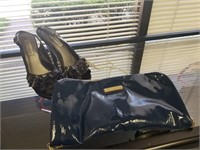 2PC STEVE MADDEN SHOES AND PURSE