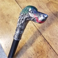 THE JOKERS HAND PAINTED DOG SWORD CANE