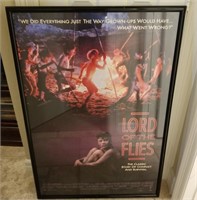 LORD OF THE FLIES LARGE FRAMED MOVIE POSTER