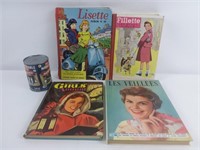 4 livres: Lisette, Filette, Les veillées & Girls