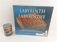 Jeux Labyrinthe en bois de luxe - Wooden maze game