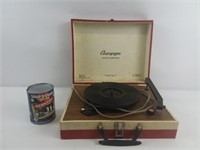 Table tournante Champagne turntable